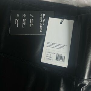 Original bird’s papaya leather legging